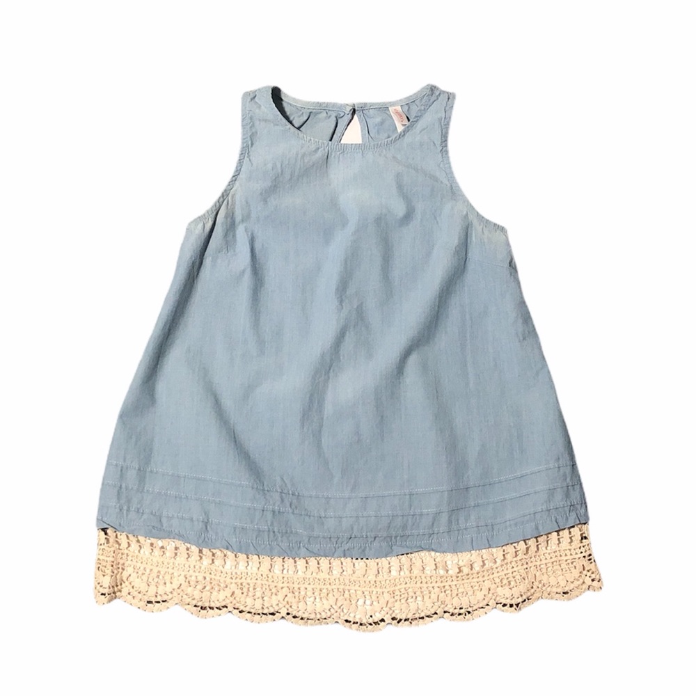 Jean & Lace Tank Top